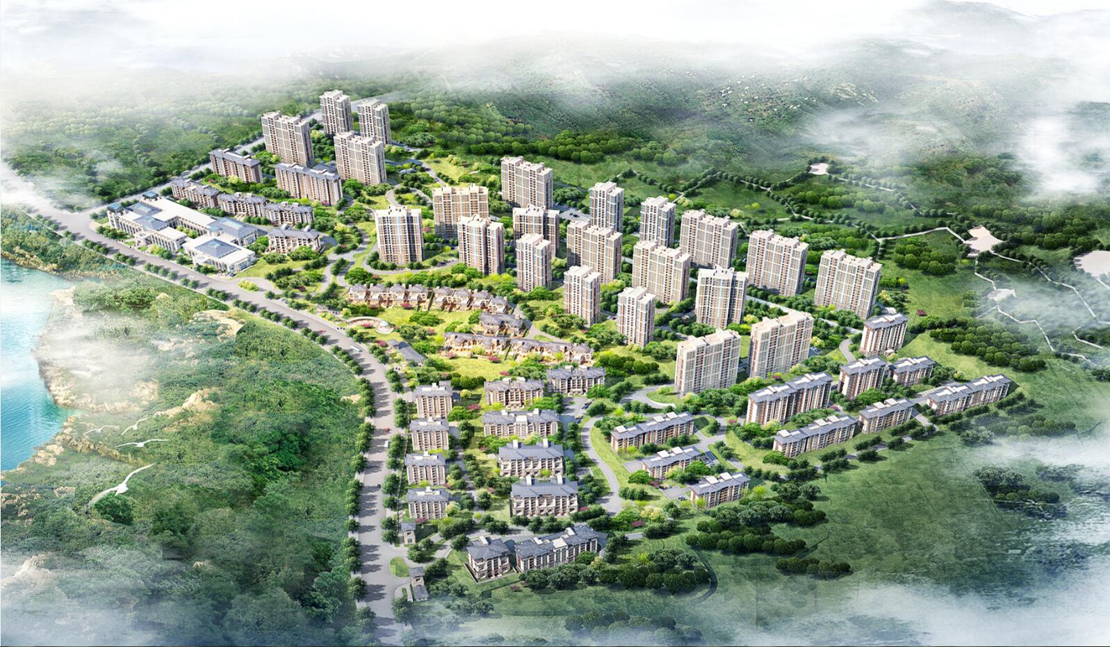 延长石油工贸有限开云集团有限公司宝塔区鱼种场综合性居住小区景观设计项目